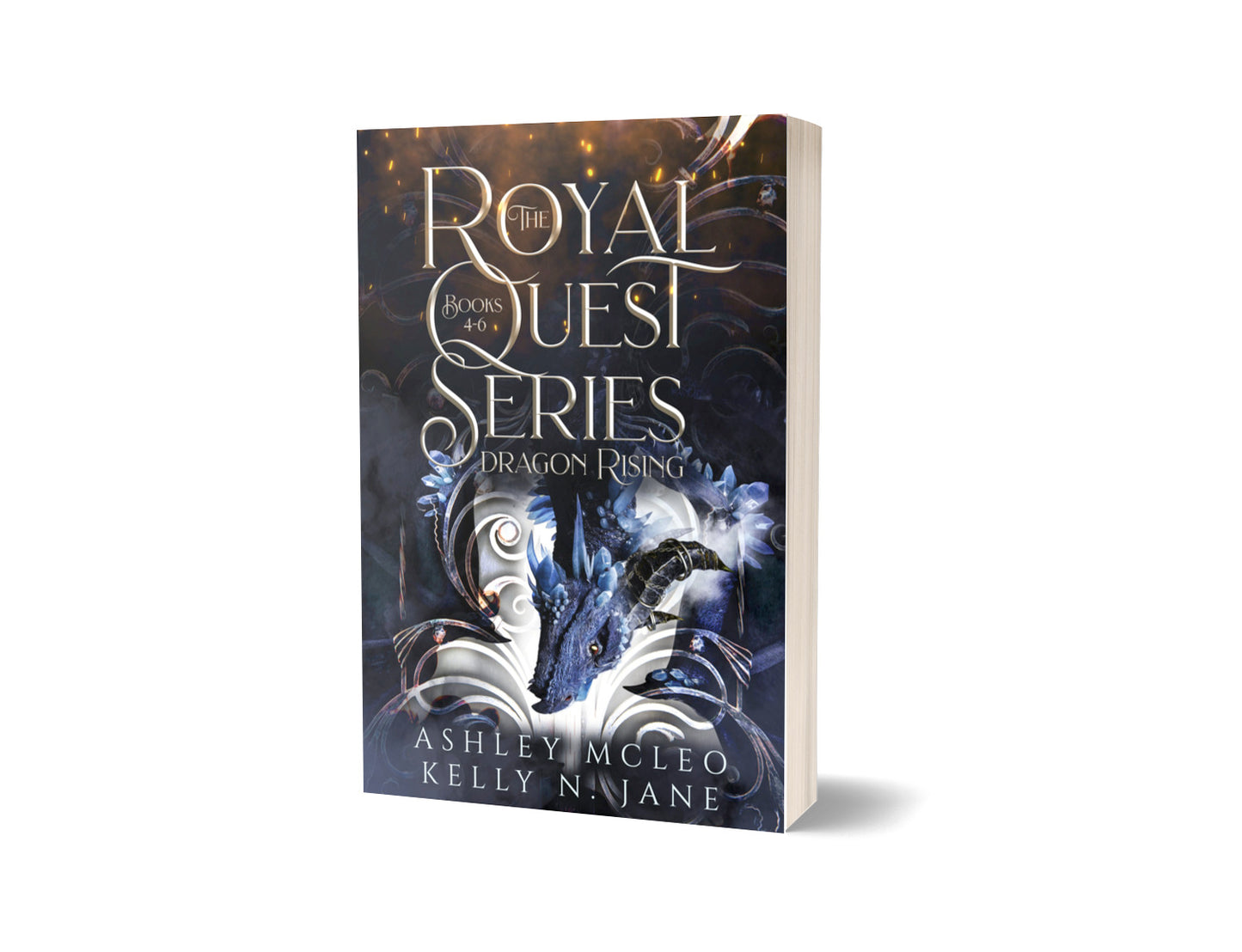The Royal Quest Series Omnibus, Books 4-6, Dragon Rising - Signed by Ashley McLeo