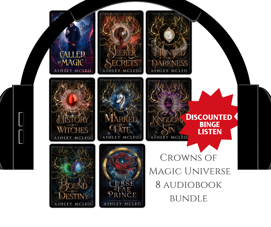 The Complete Coven of Shadows and Secrets Series + Curse of the Fae Prince, Crowns of Magic Universe, Audiobooks