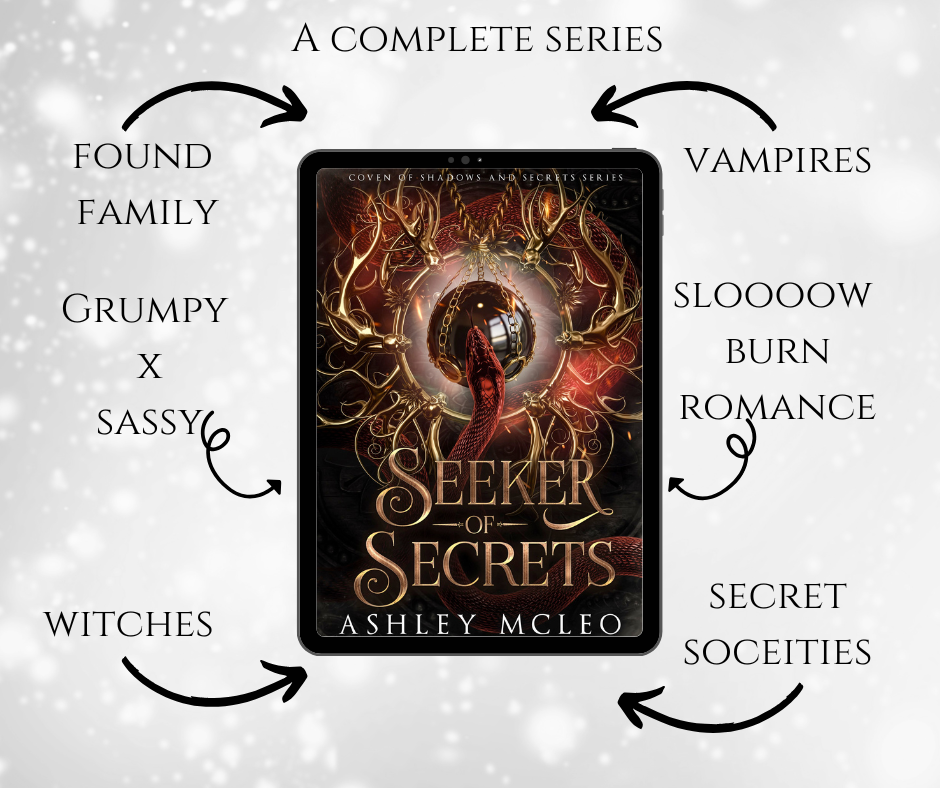 Seeker of Secrets, Coven of Shadows and Secrets Series #1, Crowns of Magic Universe