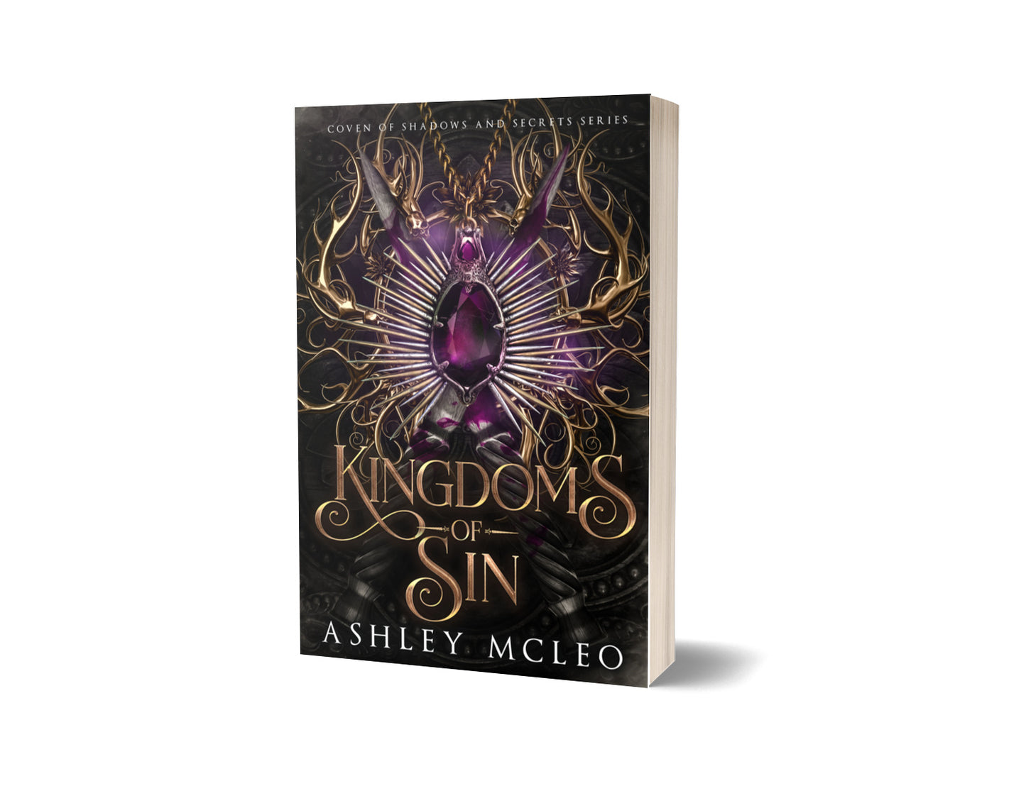 Kingdoms of Sin, Coven of Shadows and Secrets #5, Crowns of Magic - signed by the author