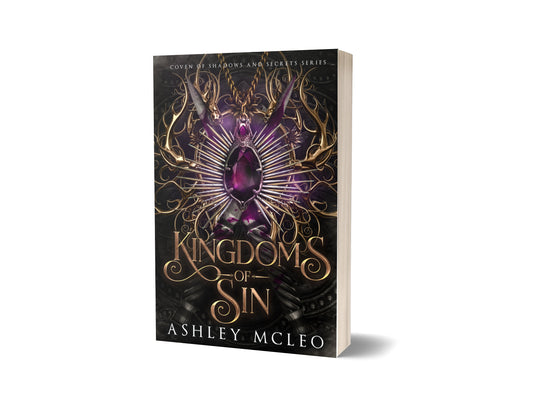 Kingdoms of Sin, Coven of Shadows and Secrets #5, Crowns of Magic - signed by the author