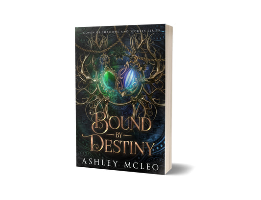 Bound by Destiny, Coven of Shadows and Secrets Series, Crowns of Magic - signed by the author