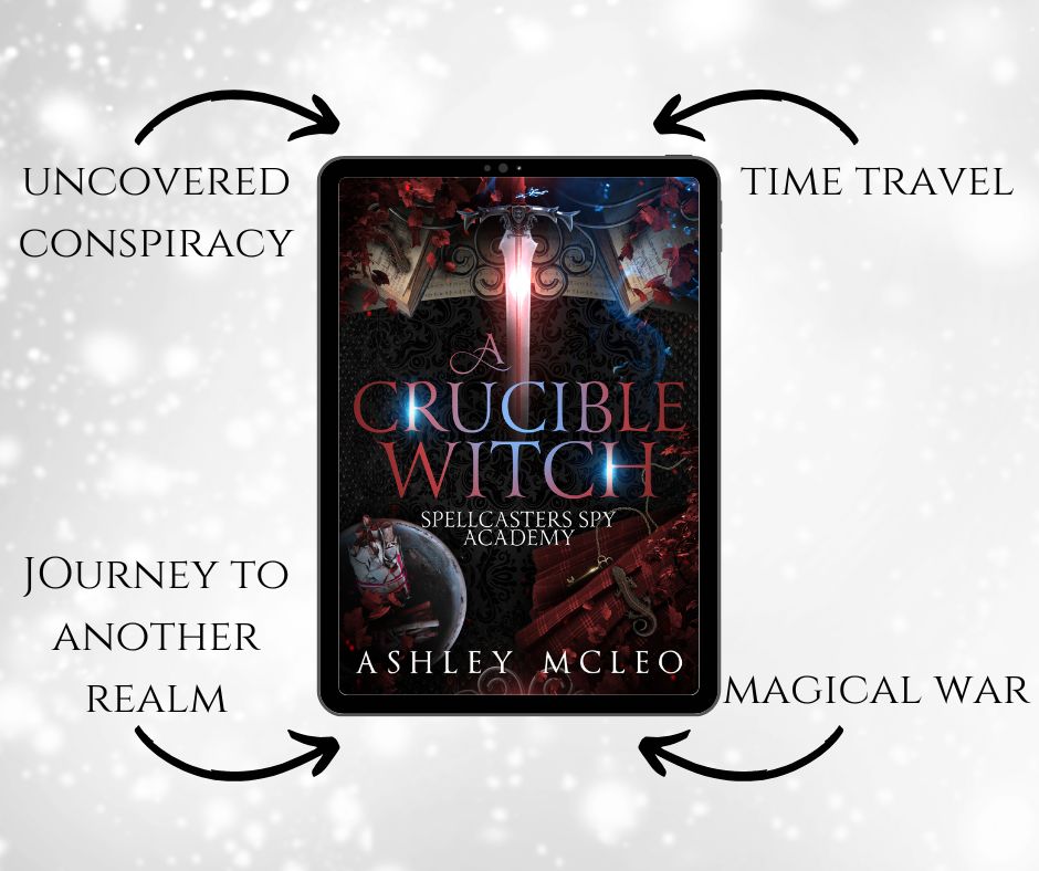 A Crucible Witch, Spellcasters Spy Academy #3, Magic of Arcana Universe
