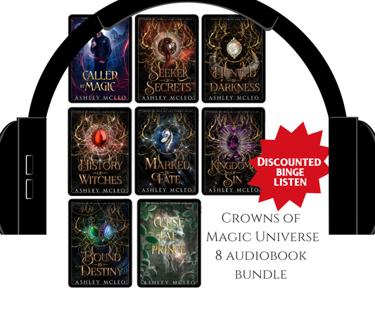 The Complete Coven of Shadows and Secrets Series + Curse of the Fae Prince, Crowns of Magic Universe, Audiobooks