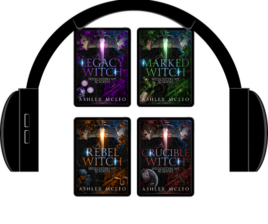 Spellcasters Spy Academy Series, Audiobooks