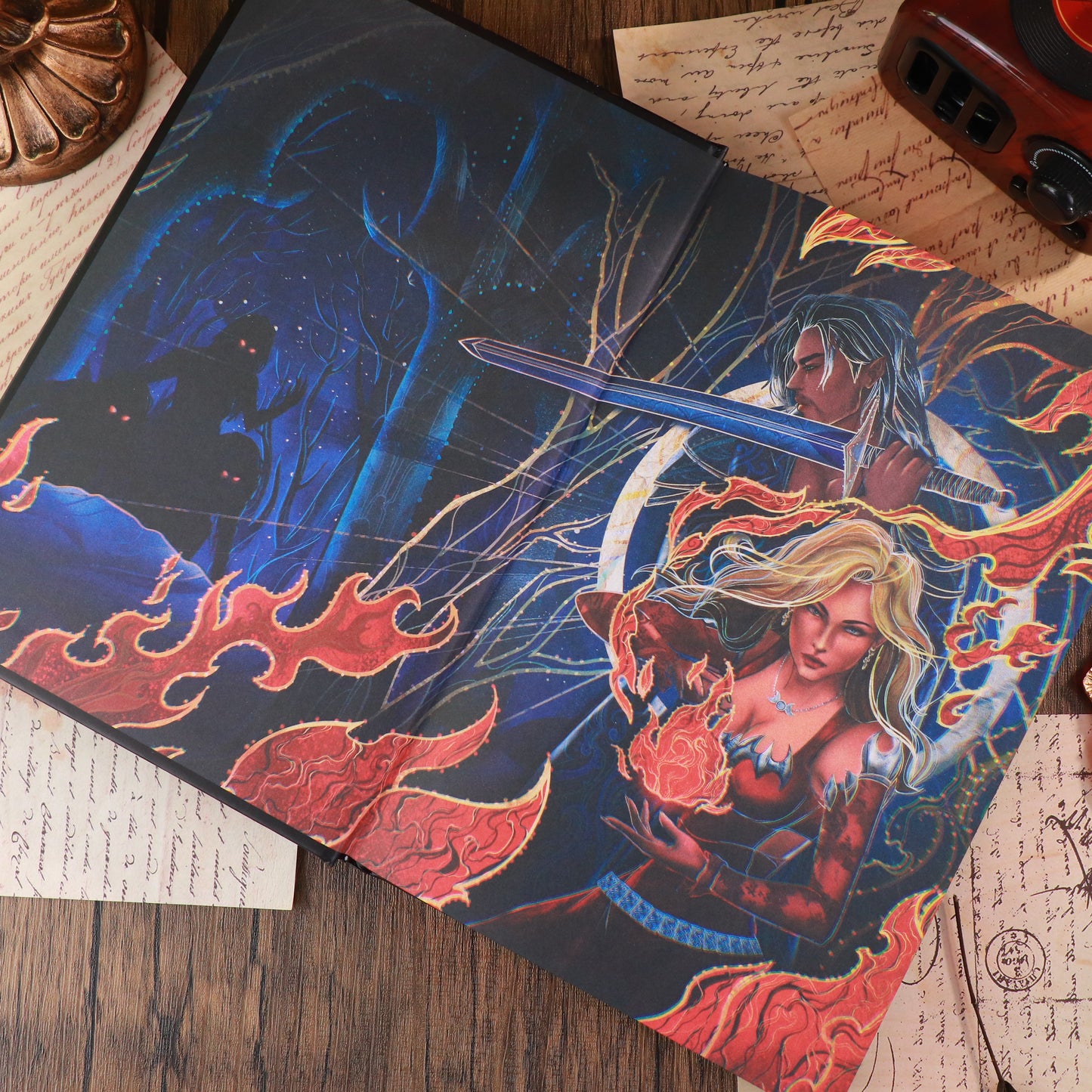 Luxe Curse of the Fae Prince Hardcover, signed