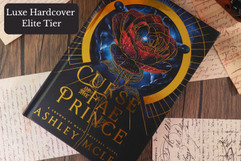 Luxe Curse of the Fae Prince Hardcover, signed