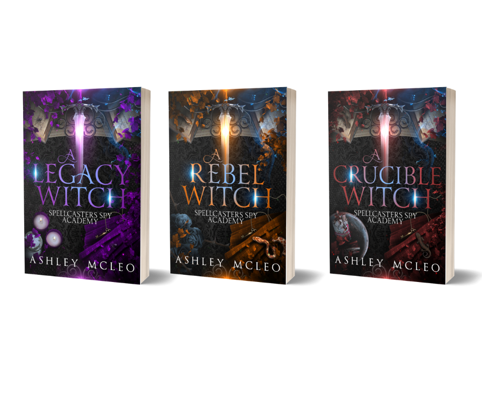 Spellcasters Spy Academy Series Bundle - Signed by the author