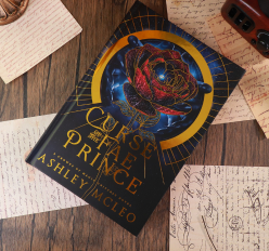 Luxe Curse of the Fae Prince Hardcover, signed